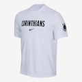 Camiseta Corinthians Nike Primary Masculina BRANCO/PRETO