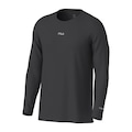 Camiseta Manga Longa Fila Sun Protect Breezy Masculina PRETO
