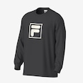 Camiseta Manga Longa Fila F-Box Masculina PRETO