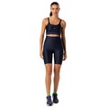 Bermuda Feminina Keep Fitty com Bolsos Laterais AZUL/AZUL ESC