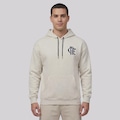 Moletom Futfanatics Flamengo Salto Masculino CINZA