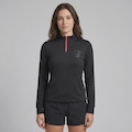 Jaqueta Futfanatics Flamengo Tato Feminina PRETO