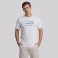 Camiseta Hurley Silk Box Relevo Masculina BRANCO