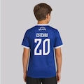 Camisa Brasil Canarinho 20 Estêvão FutFanatics Infantil AZUL