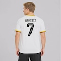 Camisa FutFanatics Alemanha Der Beste 7 Havertz Masculina BRANCO