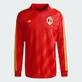 Camisa Manga Longa Bélgica I 1986 adidas Masculina VERMELHO/ROXO