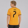 Camisa FutFanatics Holanda Mecânica 7 Xavi Masculina LARANJA