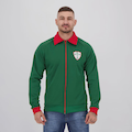 Jaqueta FutFanatics Portuguesa Retrô Masculina VERDE
