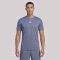 Camiseta adidas TR B 3 Stripes Masculina AZUL ESCURO