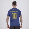 Camisa do Flamengo Frequência Marinho 10 De Arrascaeta FutFanatics Masculina AZUL ESCURO