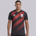 Camisa do Athletico Paranaense I 2026 Jogador Umbro Masculina PRETO