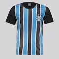Camisa Grêmio Tricolor FutFanatics Masculina PRETO