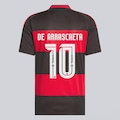 Camisa do Flamengo I 2026 10 De Arrascaeta adidas Masculina PRETO