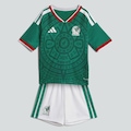 Kit do México I 2026 adidas Infantil VERDE