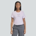 Camiseta adidas Grafica Doodle 2 Feminina ROXO