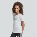 Camiseta adidas Grafica Animal Infantil BRANCO