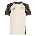 Camiseta do Flamengo Treino adidas - Masculina BEGE