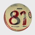 Bola de Futebol de Campo Dalponte 81 Prime BRANCO/VERMELHO