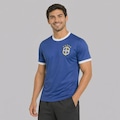 Camisa Brasil Canarinho FutFanatics Masculina AZUL