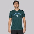 Camiseta Diadora Basic Logo Masculina VERDE