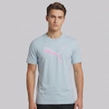 Camiseta Puma Graphic Cat Logo Masculina VERDE