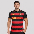 Camisa Kappa Sport Recife I 2026 Masculina PRETO