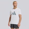 Camiseta adidas Run Ess BL Feminino BRANCO