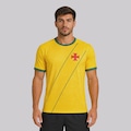 Camisa do Vasco da Gama Folha Ama Masculina AMARELO