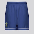 Bermuda Brasil Castanha Infantil AZUL