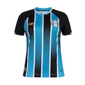 Camiseta do Grêmio Torcedor I 2026 New Balance - Feminina AZUL/PRETO