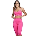 Top Fitness Alça Fina Vekyo Nadador - Feminino ROSA