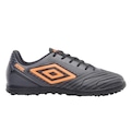 Chuteira Society Adulto Umbro Attak Iii PRETO/LARANJA