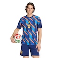 Camisa Espanha Pré-Jogo I 26/27 adidas Masculina AZUL ESCURO