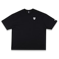 Camiseta New Era Oversize Las Vegas Raiders NFL Masculina PRETO