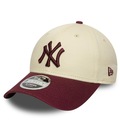 Bone New Era 9FORTY M-CROWN New York Yankees MLB BEGE