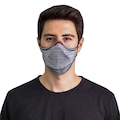 Kit Máscara de Proteção Fiber Knit AIR CINZA