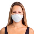 Kit Máscara de Proteção Fiber Knit AIR BRANCO