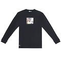 Camiseta Manga Longa Ous Samurai - Masculina PRETO