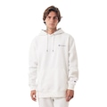 Blusão de Moletom Champion Hoodie Athletic Script - Masculina OFF WHITE