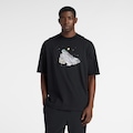 Camiseta New Balance Ghica Ship Oversized Masculina PRETO