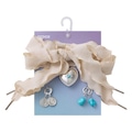 Jibbitz™ Crocs Cadarço e Kit Pingentes BRANCO