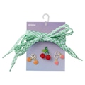 Jibbitz™ Crocs Cadarço e Kit Pingentes de Frutas BRANCO
