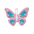 Jibbitz™ Crocs Borboleta Rosa BRANCO