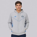 Jaqueta New Balance Grêmio Viagem 2026 Masculina CINZA