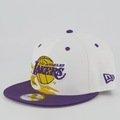 Boné New Era Los Angeles Lakers 950 Snapback NBA BRANCO