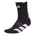Meia Cano Médio aidas Corrida Adizero - Adulto PRETO/BRANCO