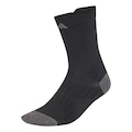 Meia cano Médio adidas Corrida Confortável - Adulto PRETO/CINZA ESC