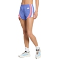 Shorts de Corrida adidas Adizero Archive Feminino AZUL ESC/VERMELHO