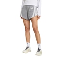 Shorts de Corrida adidas Adizero Archive Feminino CINZA/BRANCO