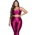 Top Fitness Plus Size New Zig 3D Vekyo com Bojo - Feminino ROSA